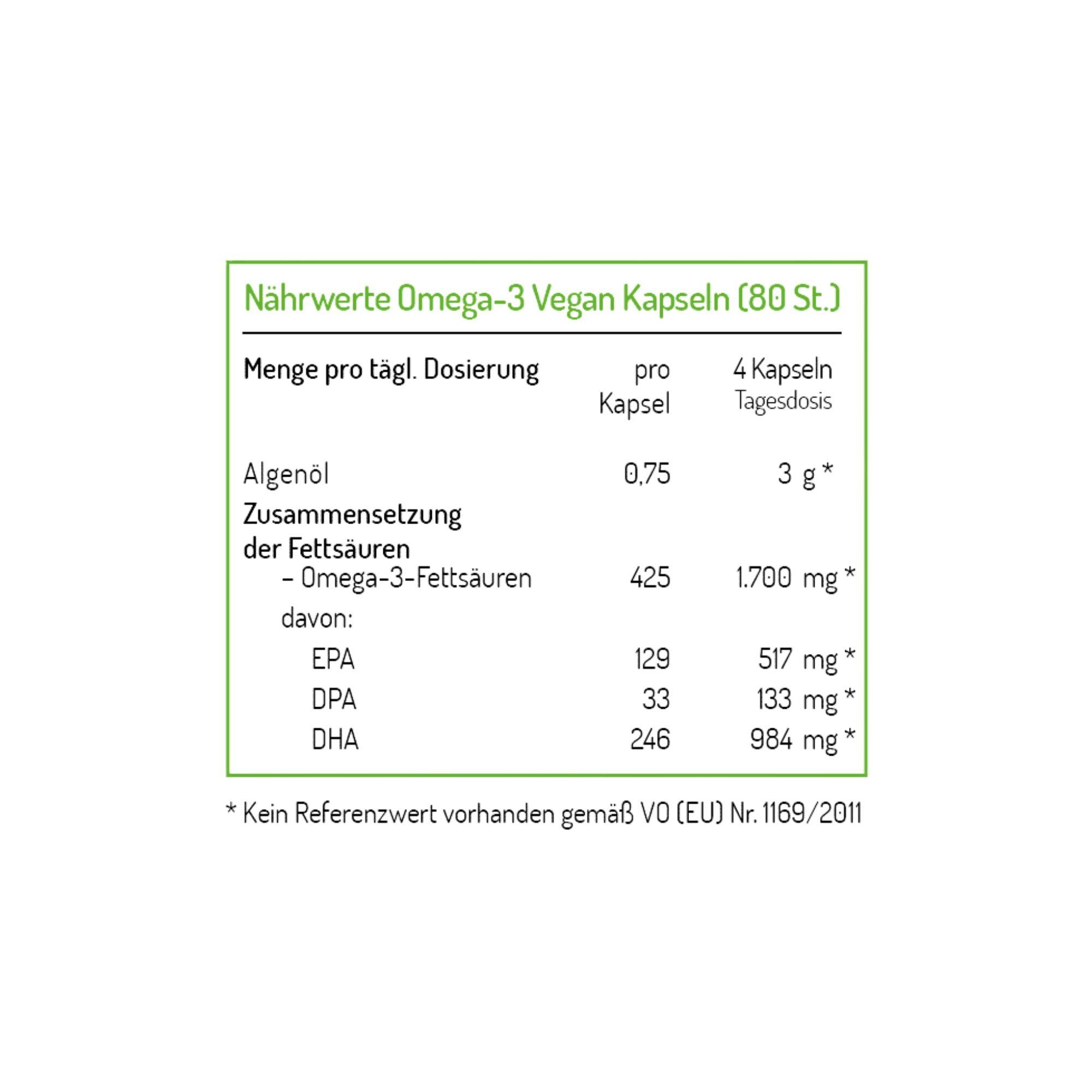 Norsan Omega-3 VEGAN Kapseln