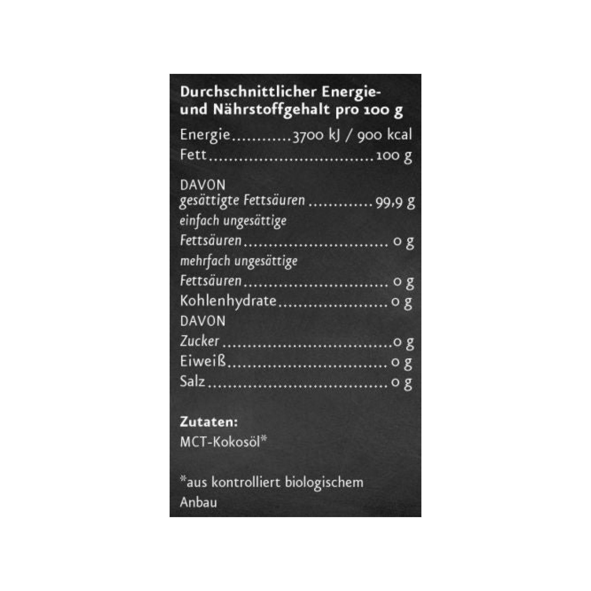 Ölmühle Solling MCT- Kokosöl 500ml EG-Bio