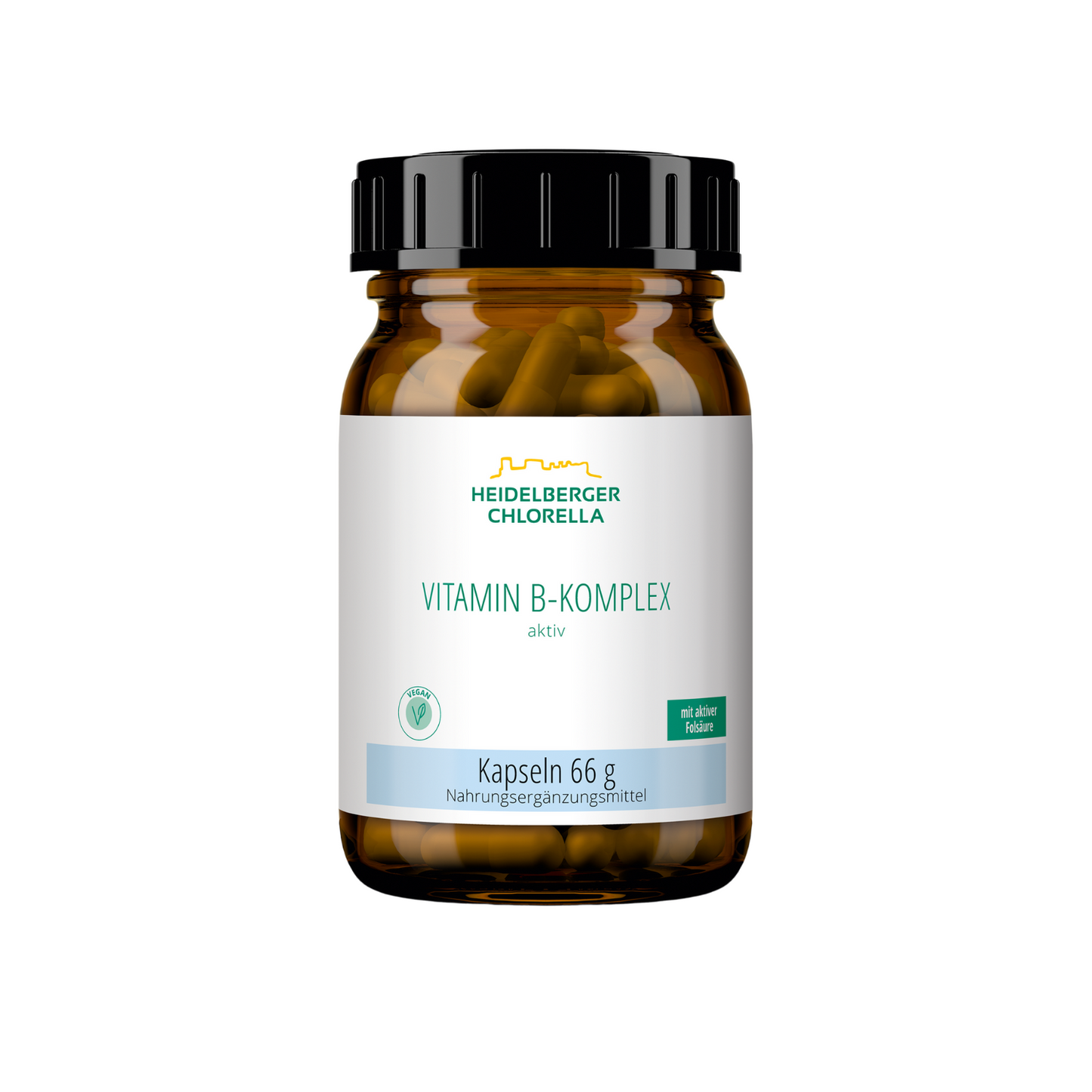 HEIDELBERGER CHLORELLA® Vitamin B-Komplex Aktiv Kapseln