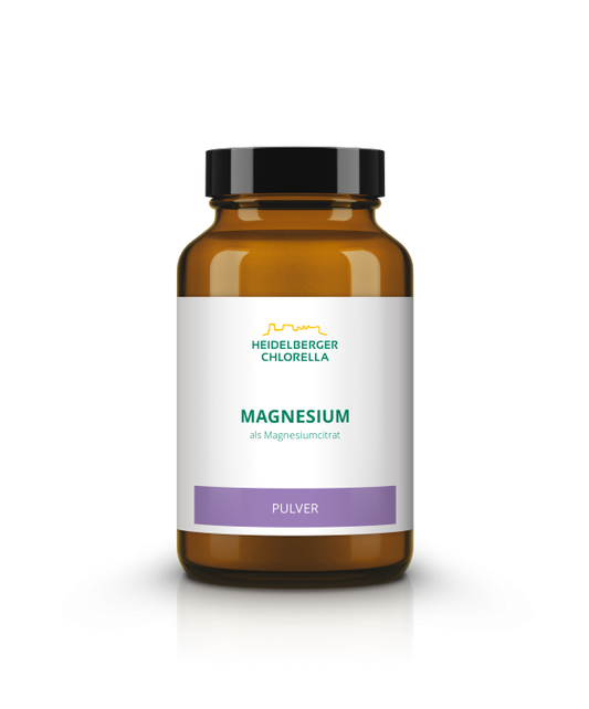 HEIDELBERGER CHLORELLA® Magnesium als Magnesiumcitrat Pulver 140g