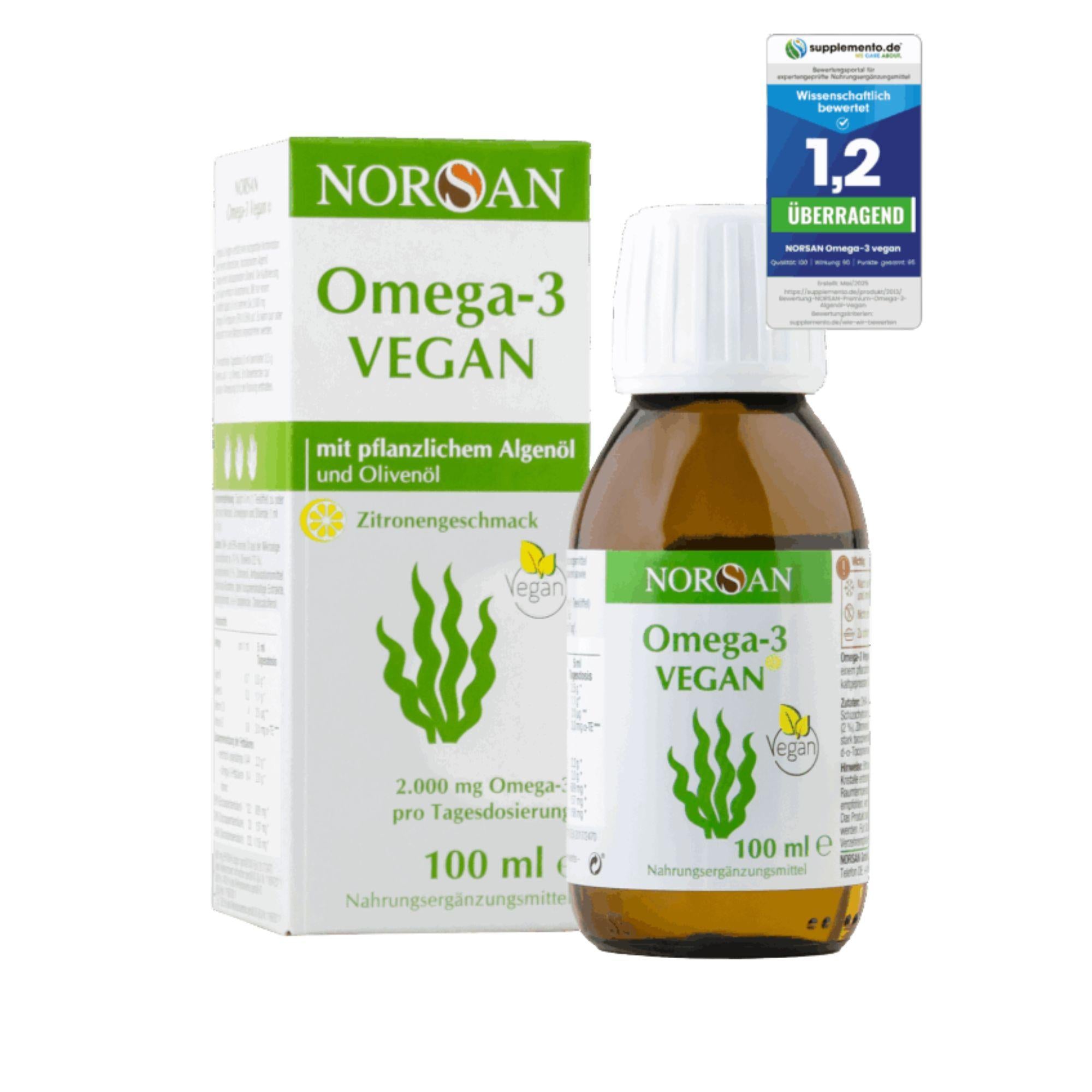 Norsan Omega-3 VEGAN flüssig