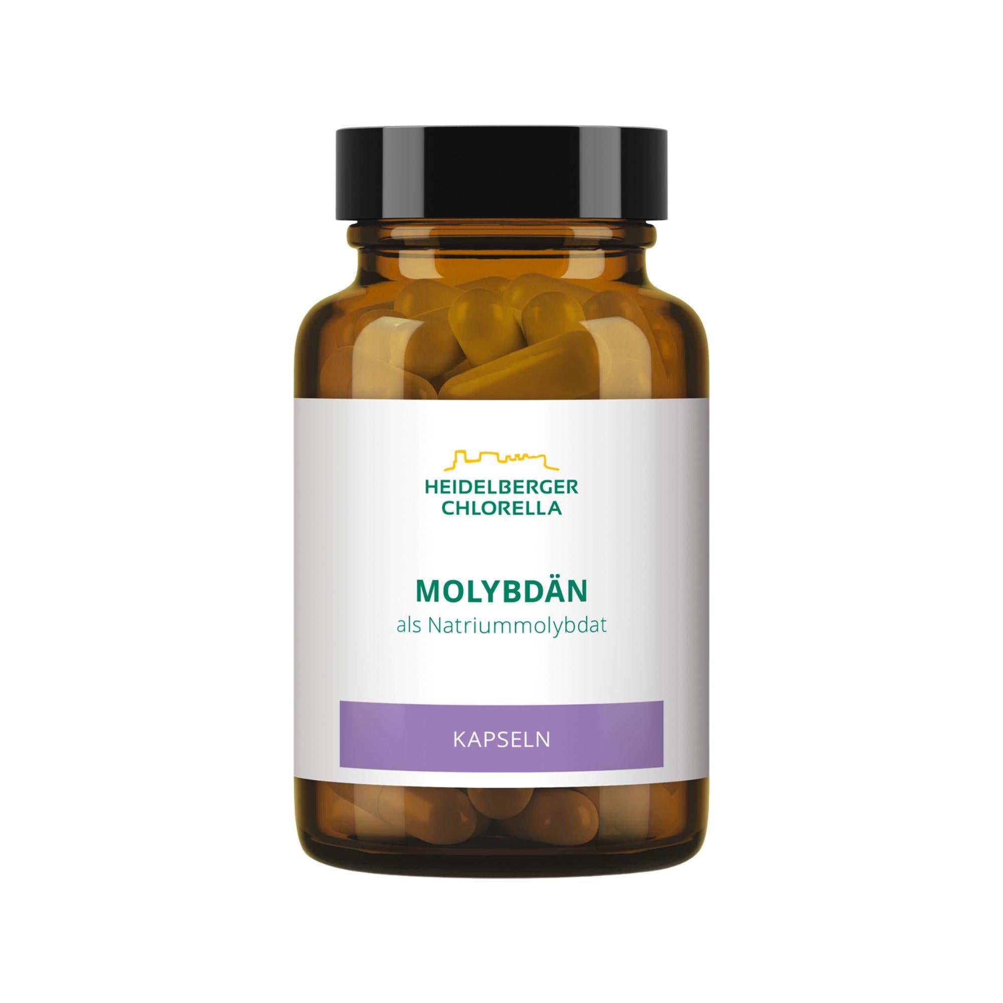 HEIDELBERGER CHLORELLA® Molybdän als Natriummolybdat Kapseln