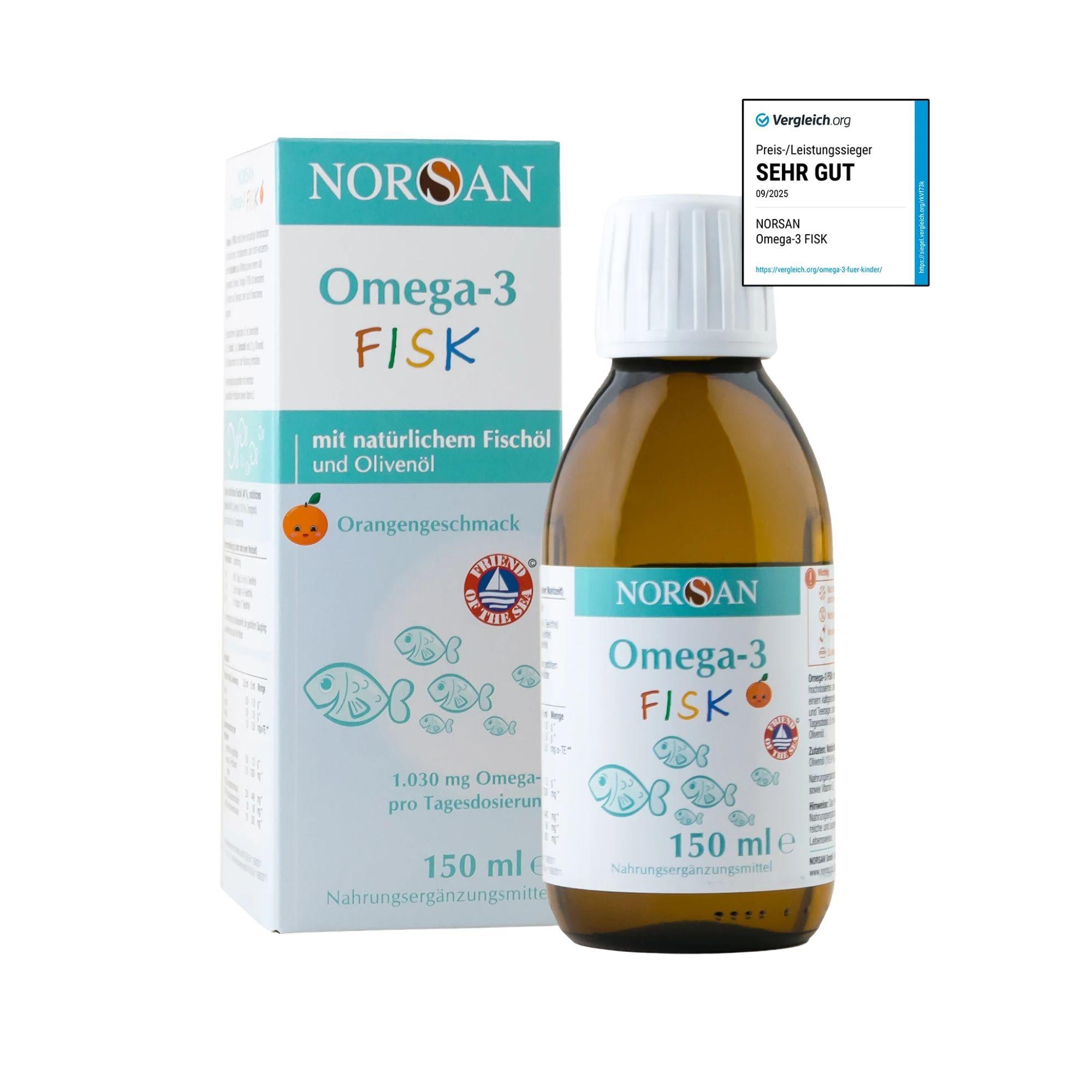 Norsan Omega-3 FISK 150ml