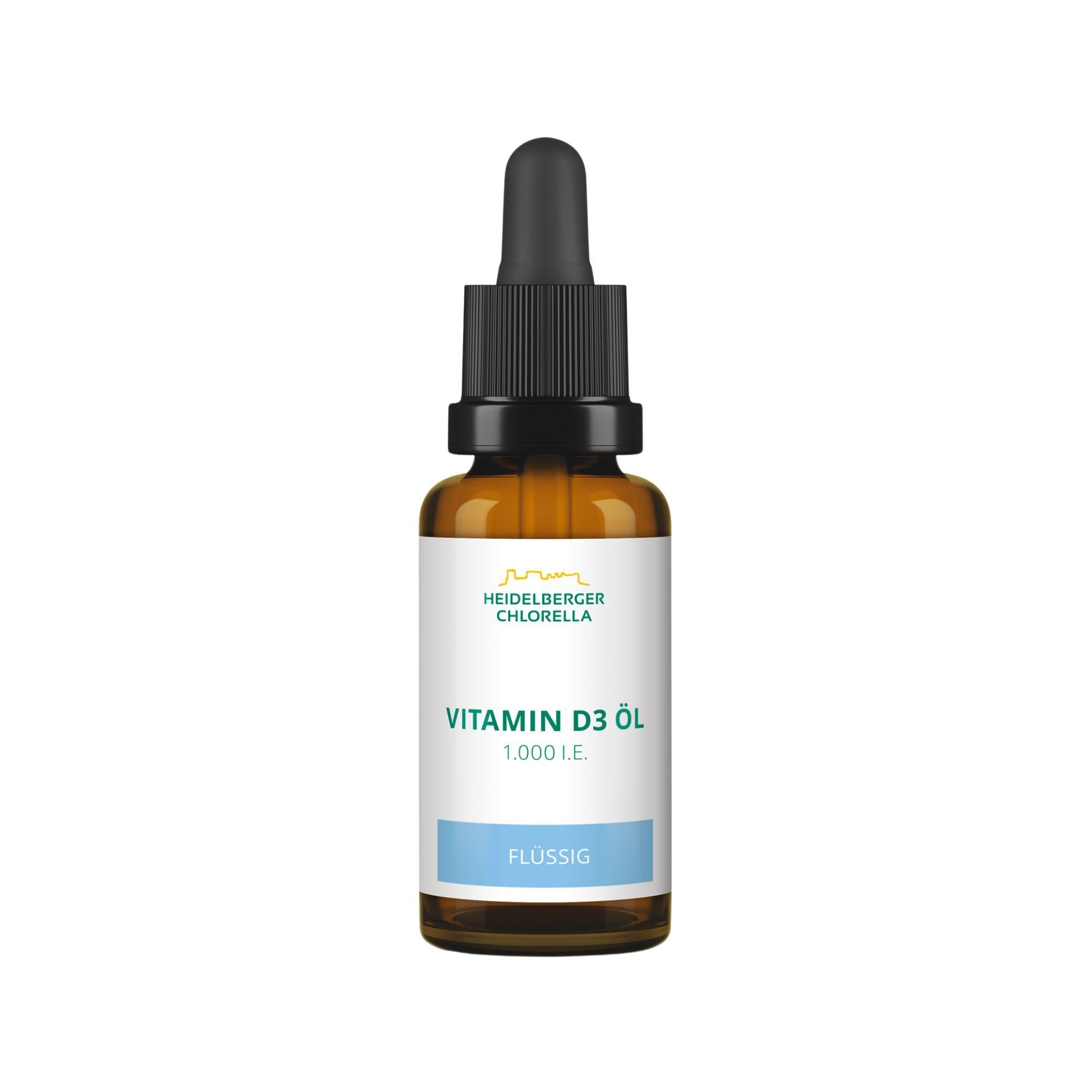 HEIDELBERGER CHLORELLA® Vitamin D3 Öl