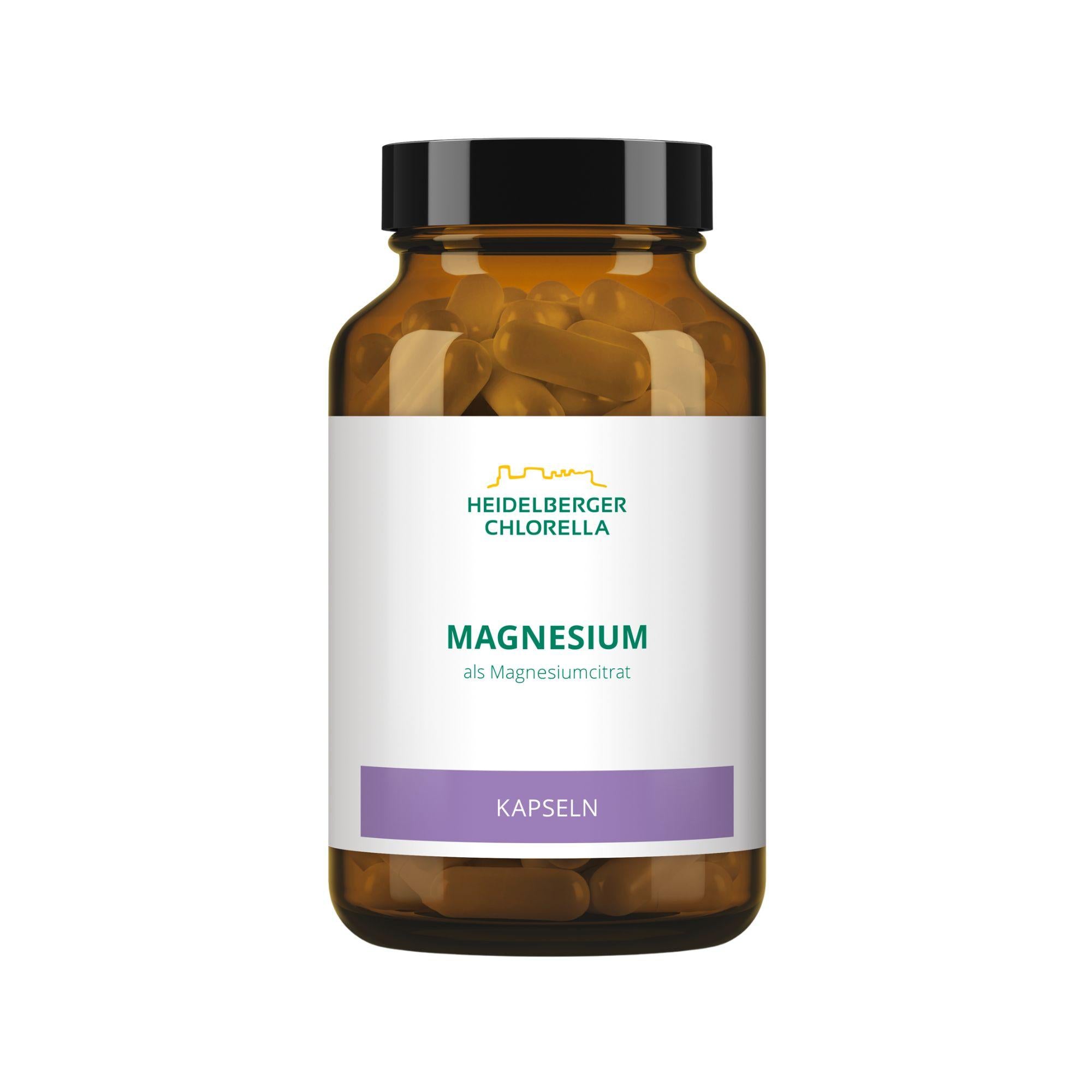 HEIDELBERGER CHLORELLA® Magnesium Kps. als Magnesiumcitrat klein