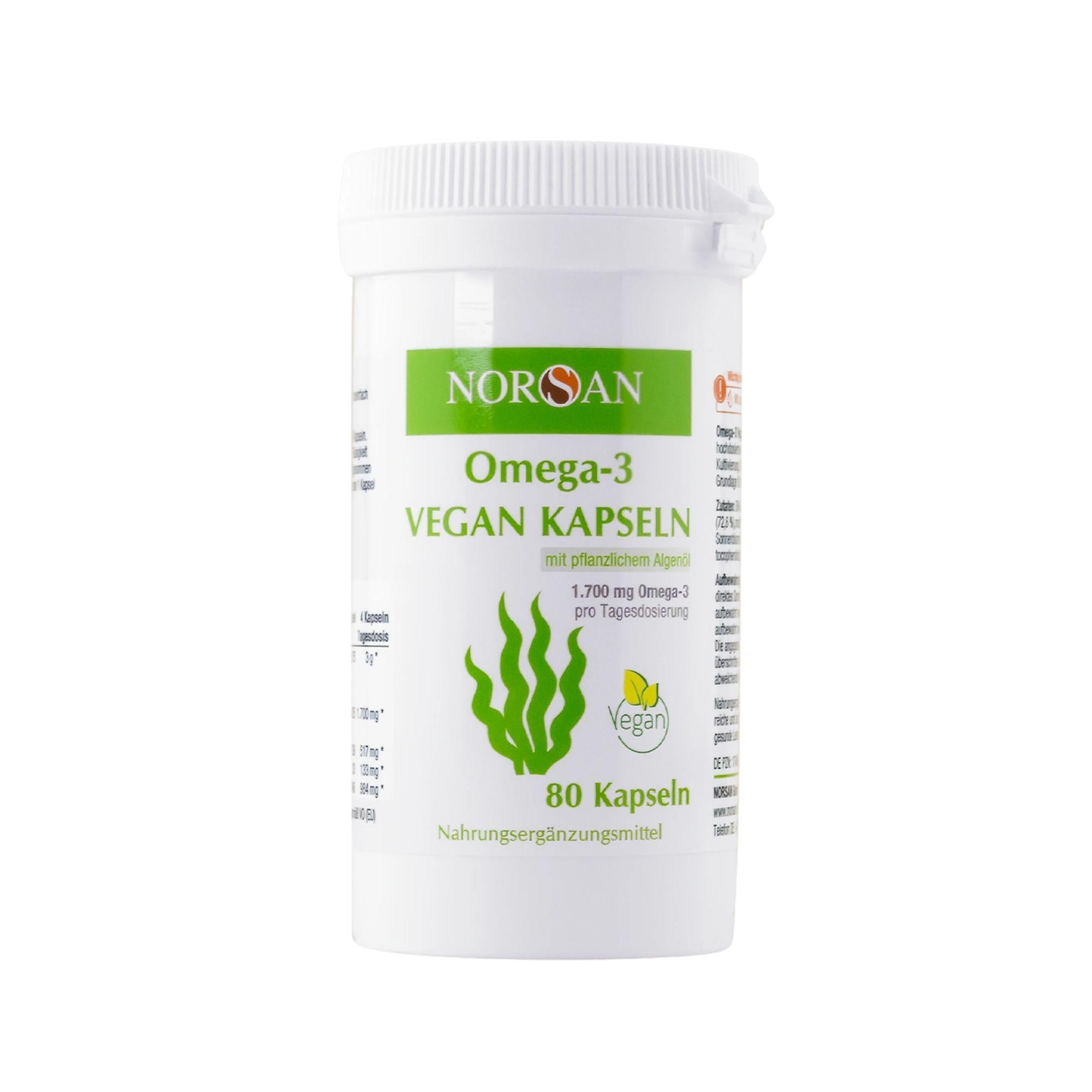 Norsan Omega-3 VEGAN Kapseln