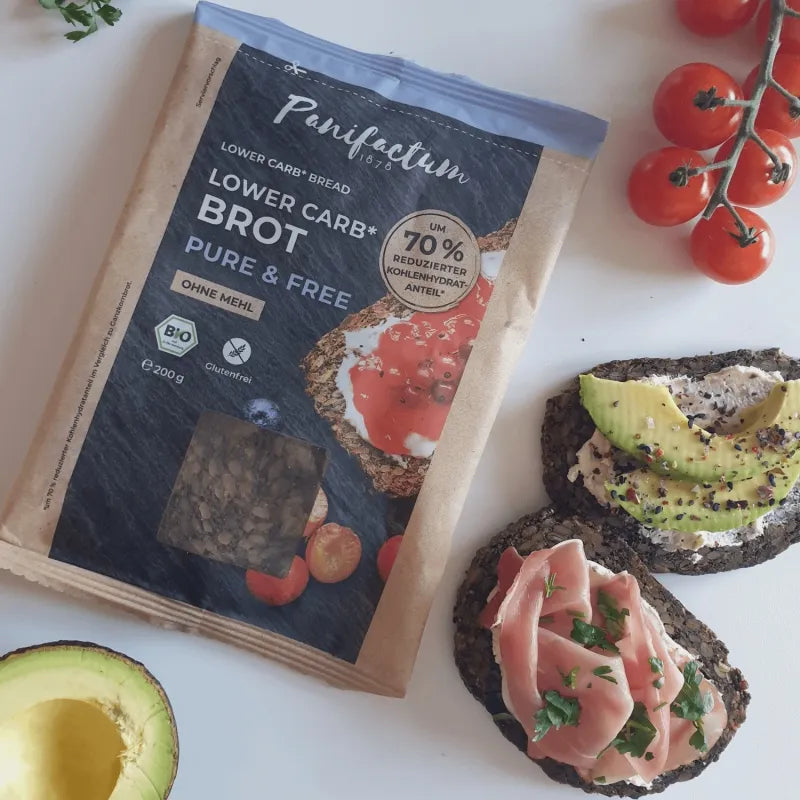 Panifactum Low Carb Brot Pure&Free BIO