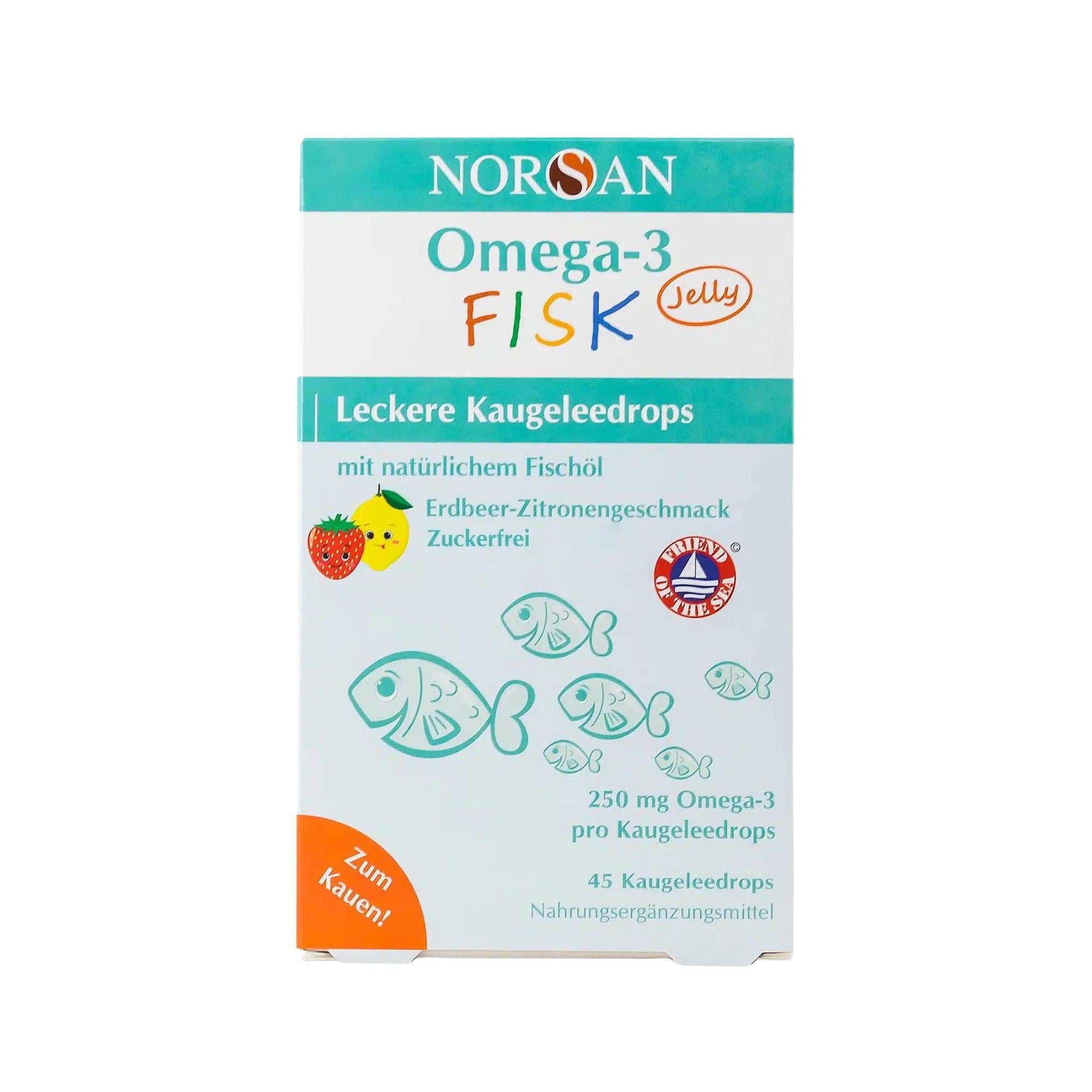 Norsan Omega-3 FISK Jelly