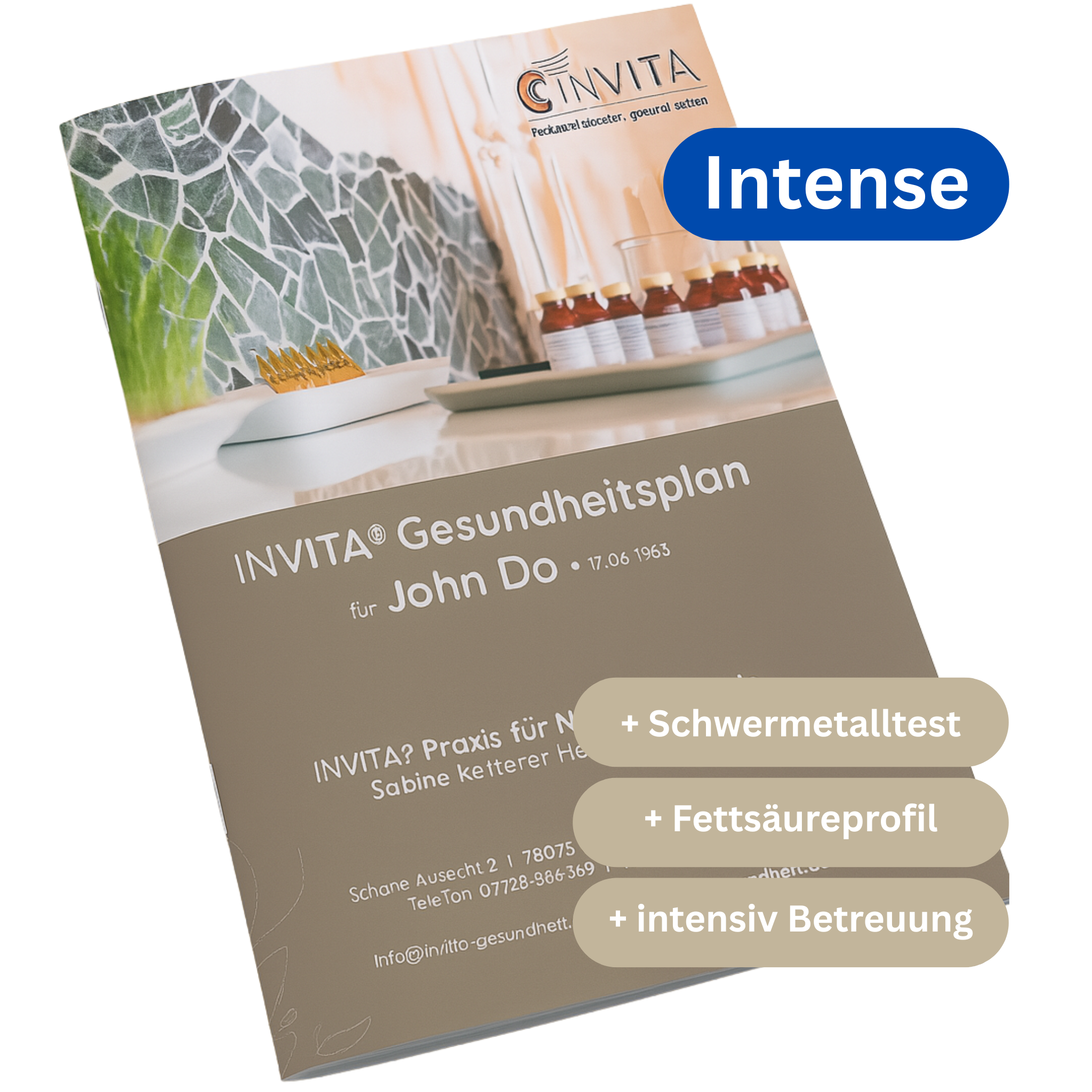 Männer Intense Gesundheitsplan