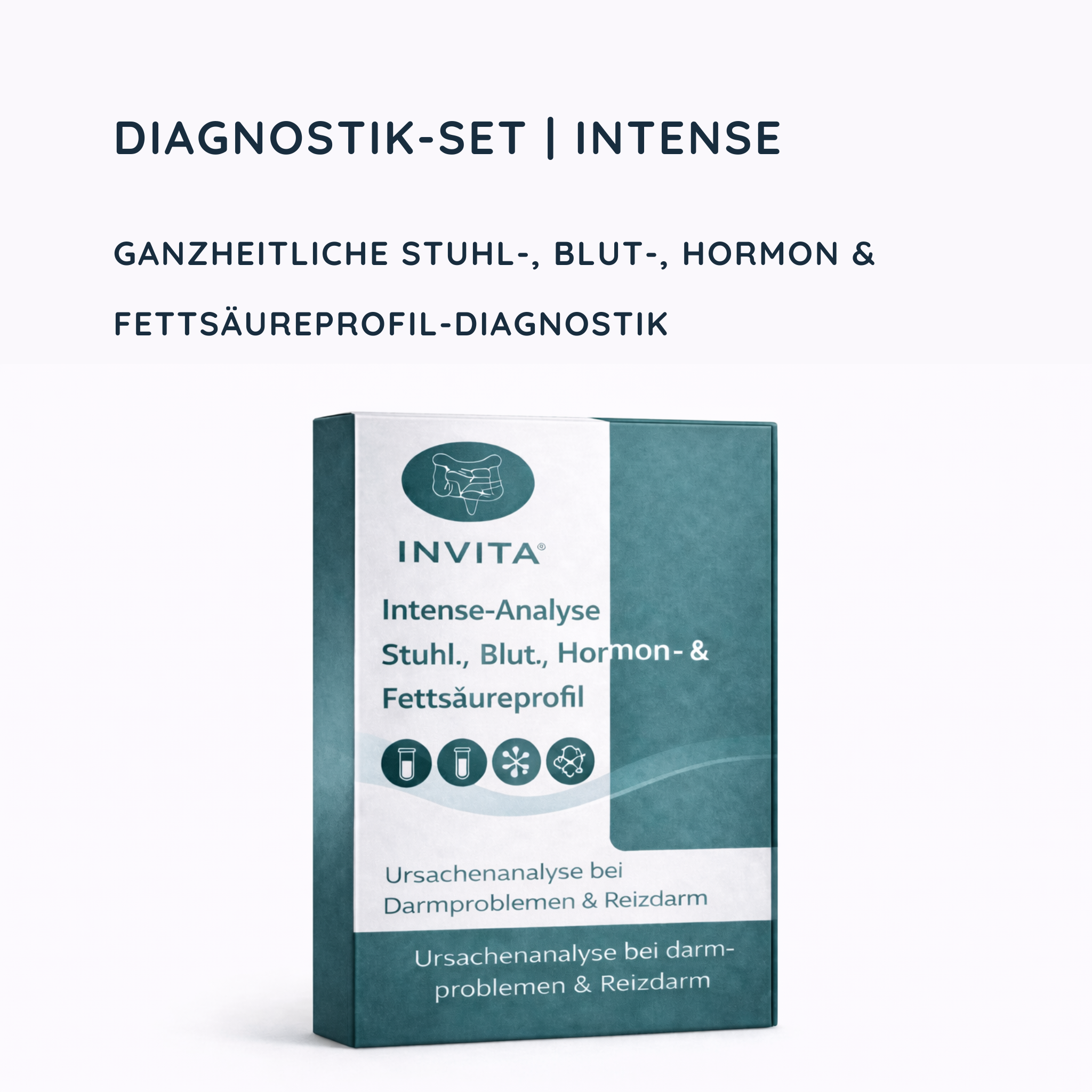 Intense-Analyse Stuhl-, Blut-, Hormone- & Fettsäureprofil | Ganzheitliche Ursachenanalyse bei Darmproblemen & Reizdarm